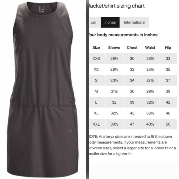 🇨🇦 Arc'teryx Black Contenta Dress - Picture 13 of 14